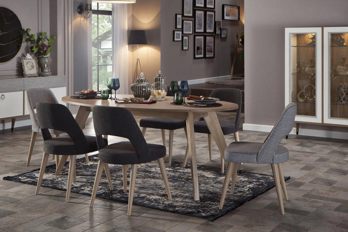 Lena Fixed Dining Table – istikbal UK