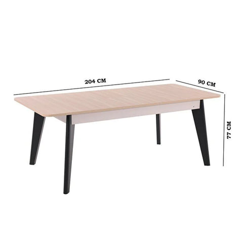 Serez Dining Table (Extendable) + Serez Chair (6275)