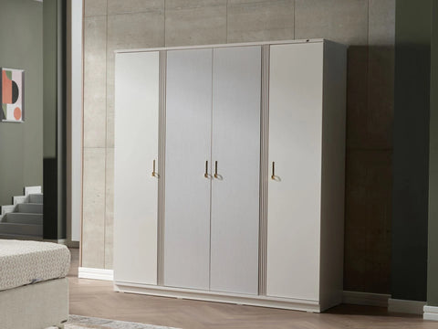 Alya Wardrobe 4 Doors