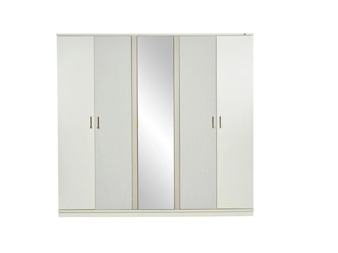 Alya Wardrobe 5 Doors