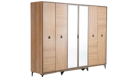 Vista Wardrobe 6 Doors