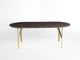 Serra Dining Table (Fixed) - Gold - istikbaluk
