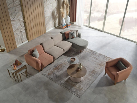 Bloom Corner Sofa Lounge (Right-Left)