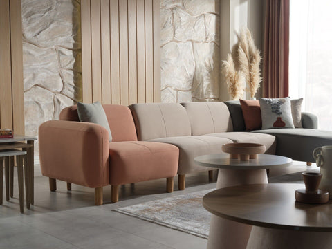 Bloom Corner Sofa Right Arm