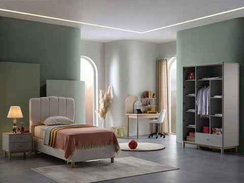 Borneo 3 Doors Wardrobe