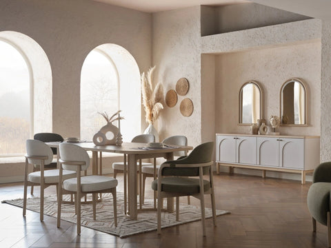 Borneo Bohemian Dining Table And Chairs