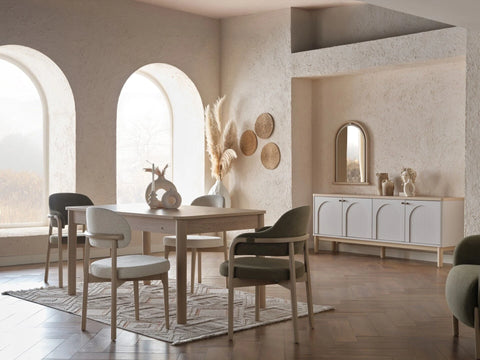 Borneo Bohemian Dining Table And Chairs