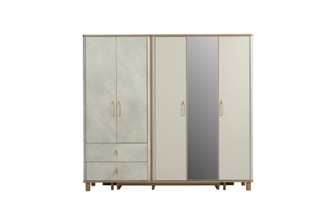 Destina 5 Doors Wardrobe