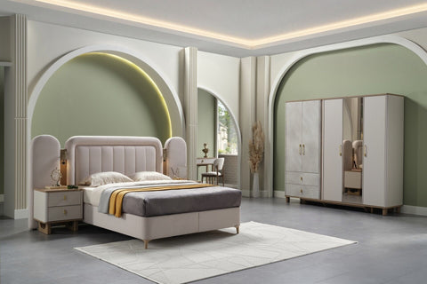 Destina 5 Doors Wardrobe