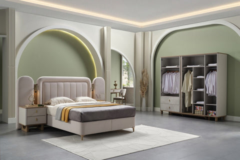 Destina 5 Doors Wardrobe