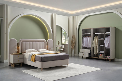 Destina 5 Doors Wardrobe