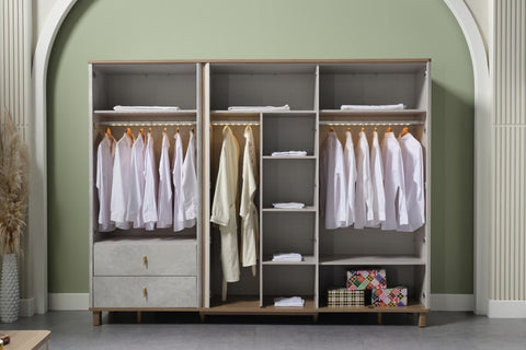 Destina 6 Doors Wardrobe
