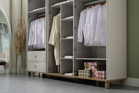 Destina 6 Doors Wardrobe
