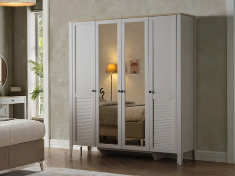 Fiona Wardrobe 4 Doors
