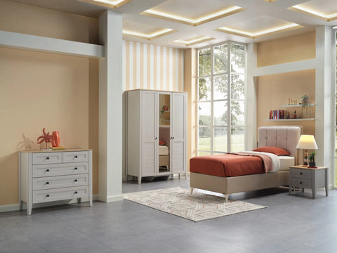 Fiona 3 Doors Wardrobe