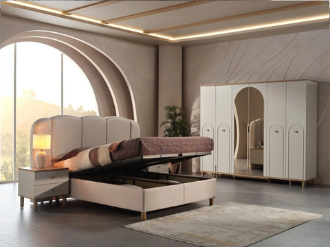 Legato 6 Doors Wardrobe