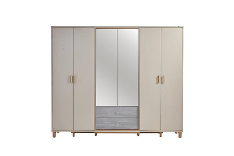 Linus 6 Door Wardrobe
