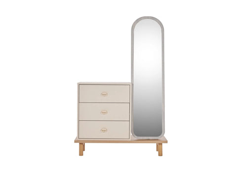 Linus Dressing Table With Mirror