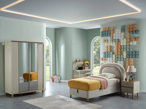 Linus Young Sliding Door Wardrobe