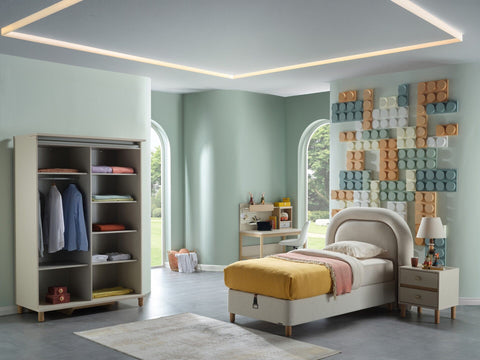 Linus Young Sliding Door Wardrobe