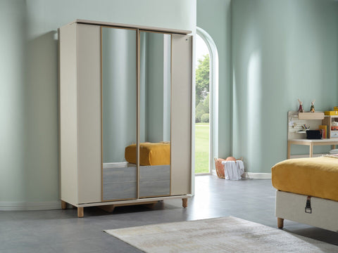Linus Young Sliding Door Wardrobe