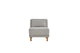 Mary X 1 Seater Armless