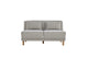 Mary X 2 Seater Armless