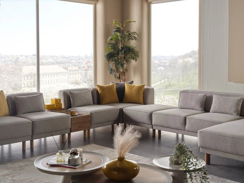 Mary X Corner Sofa Set