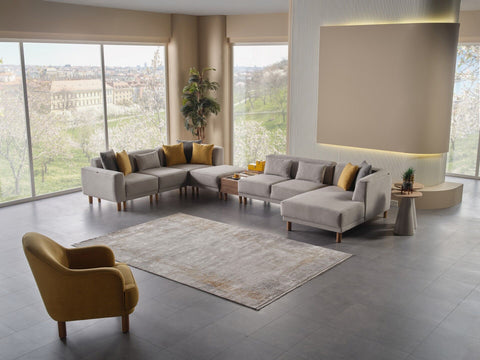 Mary X Corner Sofa Set