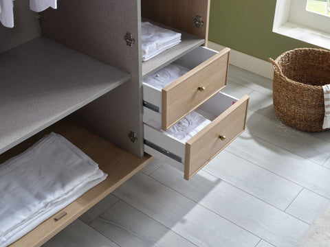 Mitra 3 Doors Young Wardrobe