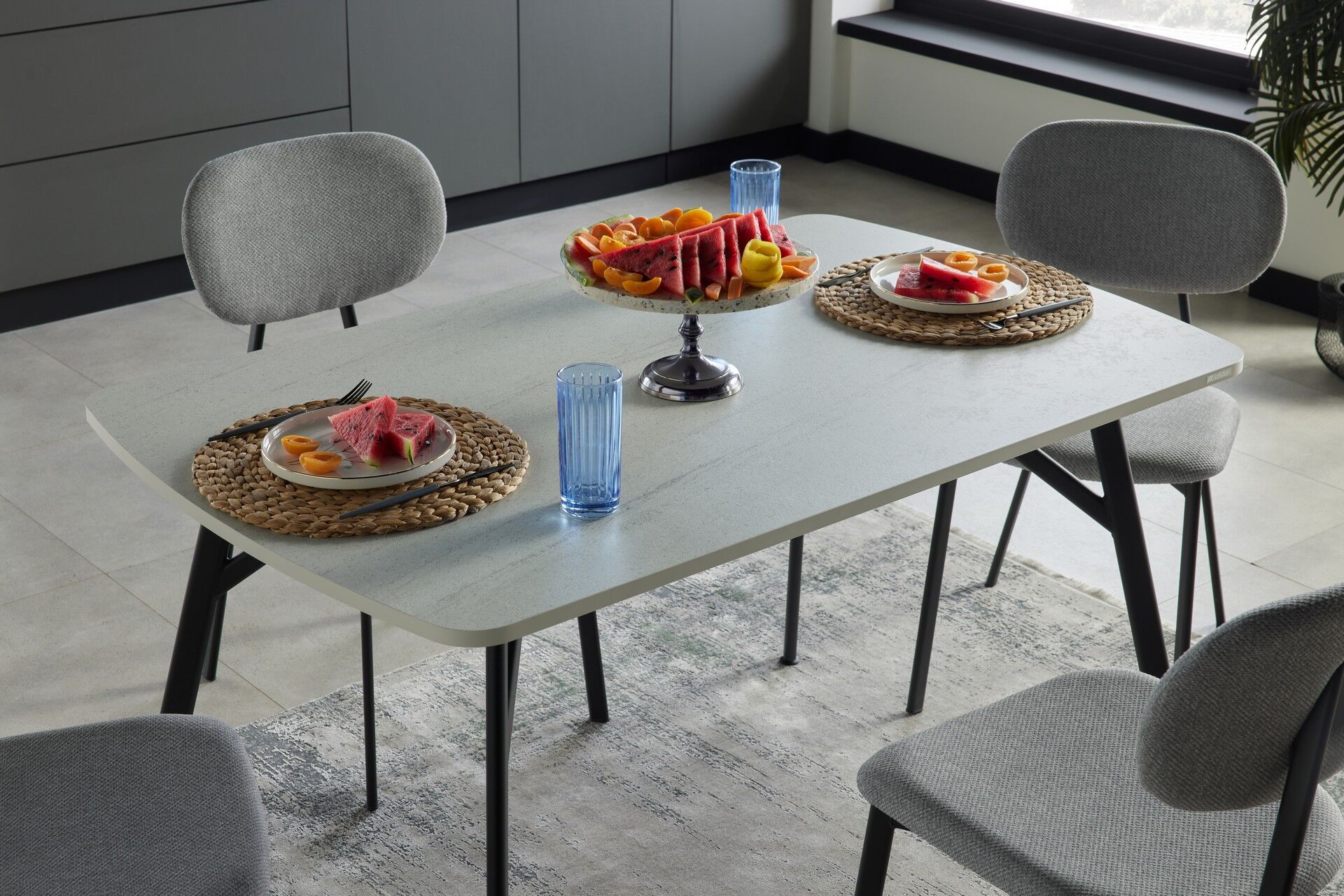 Ronda Fixed Dining Table – istikbal UK