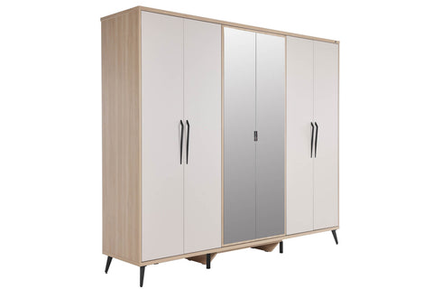 Serez Wardrobe 6 Doors