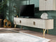 Serra TV Table - Gold - istikbaluk