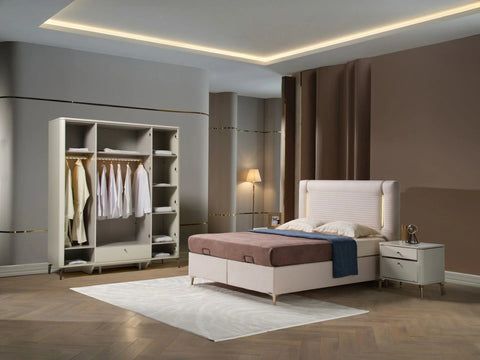 Shine 4 Doors Wardrobe