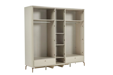 Shine 5 Doors Wardrobe