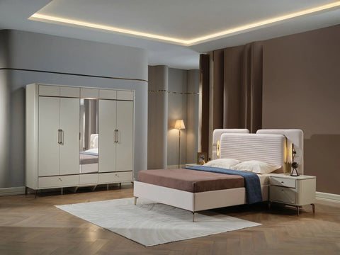 Shine 5 Doors Wardrobe