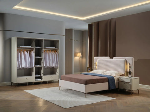 Shine 5 Doors Wardrobe