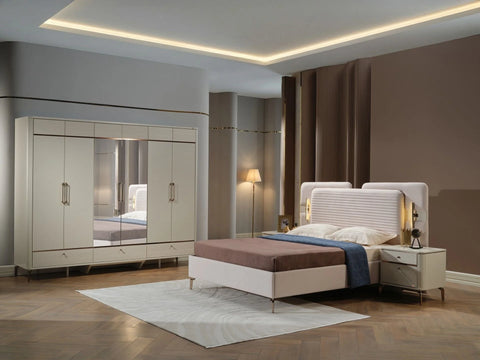 Shine 6 Doors Wardrobe