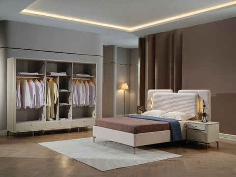 Shine 6 Doors Wardrobe