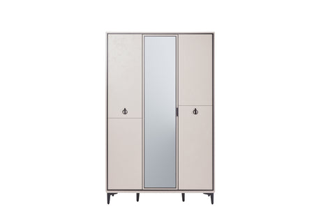 Vista Wardrobe 3 Doors Cream