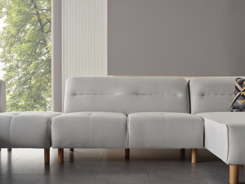 William X Corner 2 Seater Armless