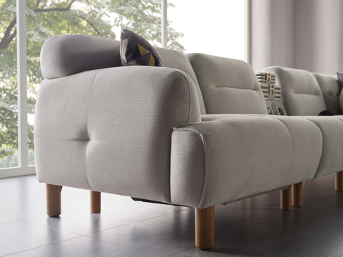 William X Corner Sofa Set