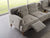 William X Corner Sofa Set
