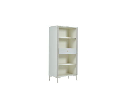 Alya durable bookshelf with drawers offers long-lasting storage and sleek organization.