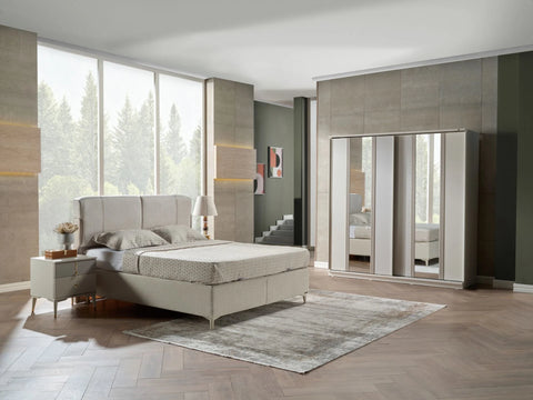 Alya Wardrobe Mini Sliding Doors