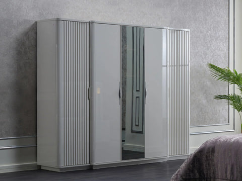 Aysa Wardrobe 5 Doors