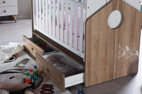 Beautiful baby room furniture from the Santino Collection, perfect for a chic nursery.