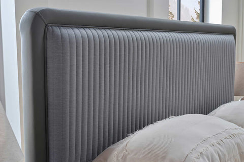 Modern bed headboard from the Alexa collection, adding a touch of luxury.