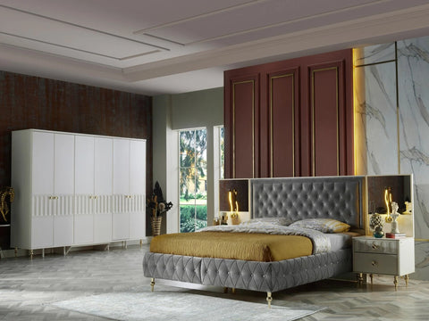 Blanca Wardrobe 6 Doors