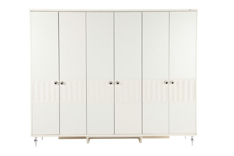Blanca Wardrobe 6 Doors